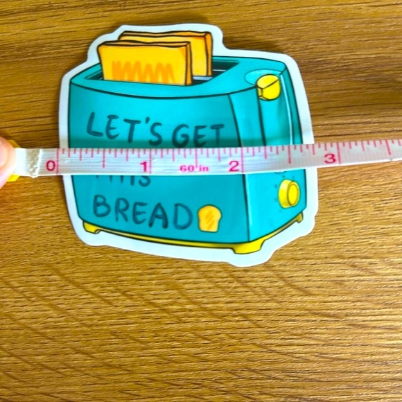 Humor Foodie Fun Waterproof Stickers- 7 Sticker Pack - Picture 4 of 5